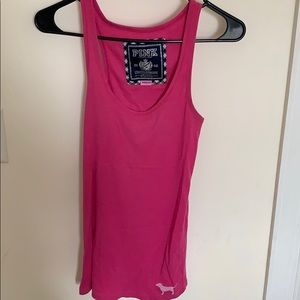 VS pink medium tank top